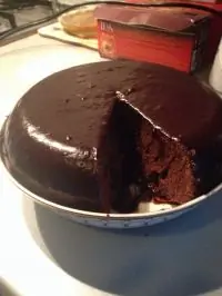 Шоколадный кекс в мультиварке