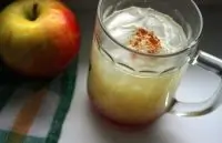 Яблочный кисель с лимоном