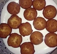 Кексы с орехами