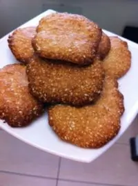 Кунжутное печенье