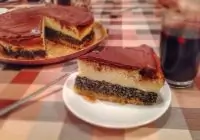 Маково-творожный пирог