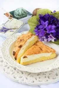 Диетический пирог с творогом