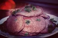 Оладьи из куриной печени