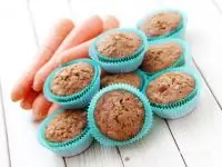 Постные яблочные маффины