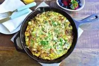 Луковый омлет