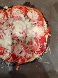 Куриное филе под овощами и сыром «Спортивная пицца»