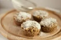 Банановые кексы с имбирем без яиц и масла