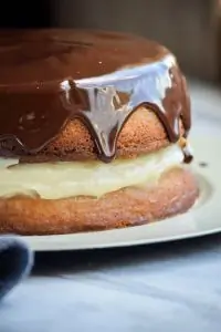 Бостонский пирог с кремом