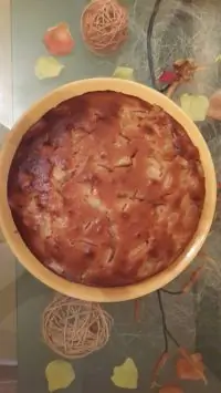 Грушево-медовый постный пирог