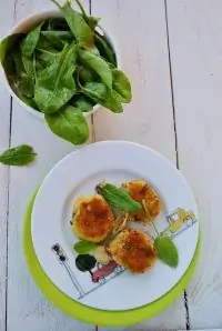 Картофельные котлеты со щавелем