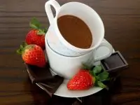 Лёгкий шоколадный мусс