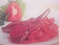 Котлеты из барашка по наваррски