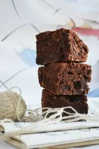 Брауни из чёрной фасоли с кайенским перцем