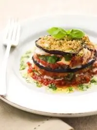 Баклажаны, запеченные с фаршем