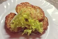 Капуста обжаренная в яйце