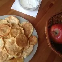 Оладьи с отрубями