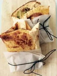 Постная овощная тортилья