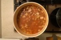 Гречневый суп с курицей