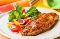 Маринованное филе индейки, запеченная в духовке