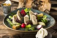 Фаршированный зеркальный карп