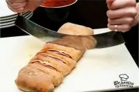 Пицца в рулете