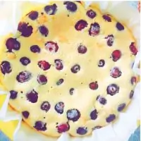 Клафути с вишней по французскому рецепту