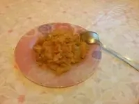 Тушеная капуста с кабачком