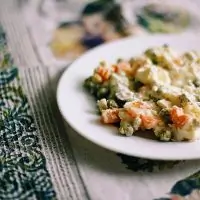 Вегетарианский оливье