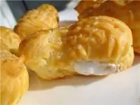 Эклеры с заварным белковым кремом