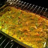 Курица в кефирном соусе