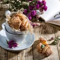 Творожное печенье в глазури