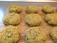 Котлеты из чечевицы и риса