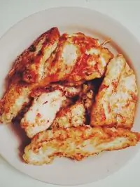 Куриная отбивная в пряном кляре