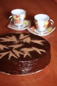 Пражский торт с масляным кремом