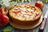 Грушево-яблочный пирог