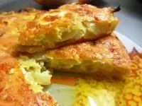 Быстрый луковый пирог