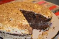 Сибирский черемуховый торт