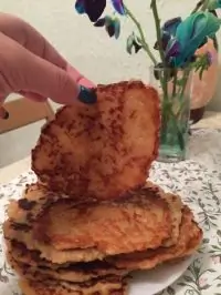 Оладьи яблочные