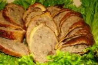 Фаршированная гусиная шейка