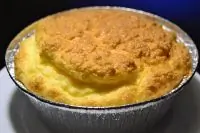 Белая рыба в суфле из сыра