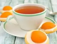 Печенье «Яичница» из абрикосов