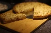 Тарт с яблоком и тыквой