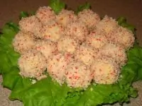 Закуска «Коралловые рифы»