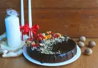 Шоколадный чизкейк с рикоттой