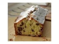 Ванильный кекс с изюмом