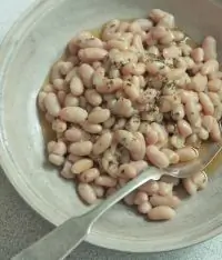 Фасоль каннеллини с розмарином