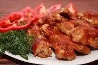 Острые куриные крылышки