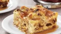 Хлебный пудинг с корицей