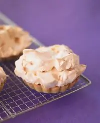 Лимонные корзиночки с безе