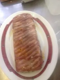 Запеканка с куриным филе, шпинатом, морковью и сыром